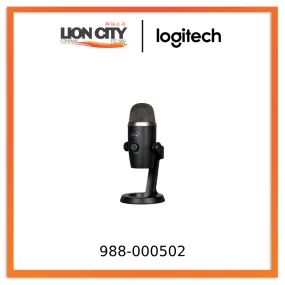 Logitech Blue Yeti Nano Premium USB Mic for Recording, Streaming, Gaming, Podcasting on PC and Mac, Condenser Microphone Grey/Black
