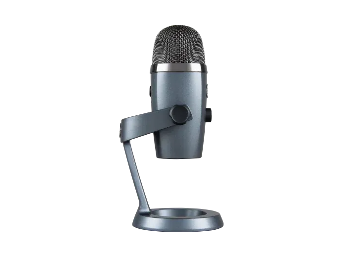 Logitech Blue Yeti Nano Premium USB Mic for Recording, Streaming, Gaming, Podcasting on PC and Mac, Condenser Microphone Grey/Black