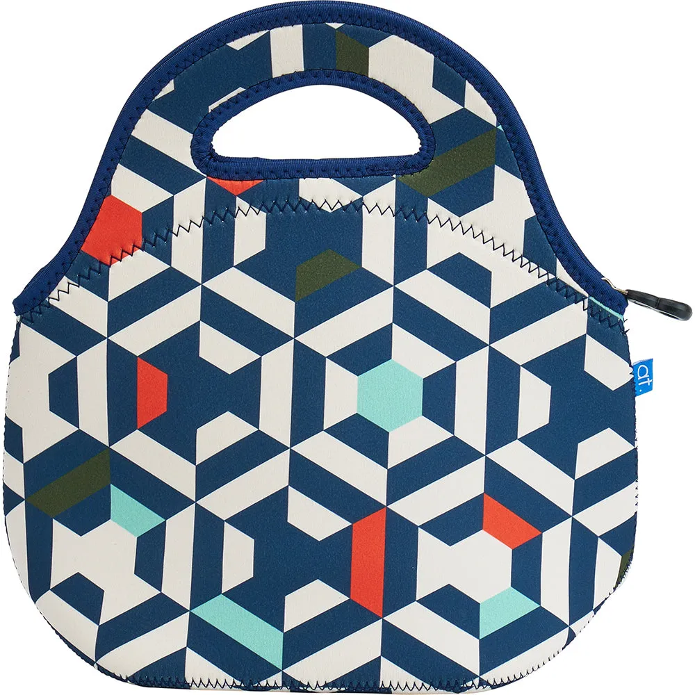 Lunch Bag - Neoprene - Geo
