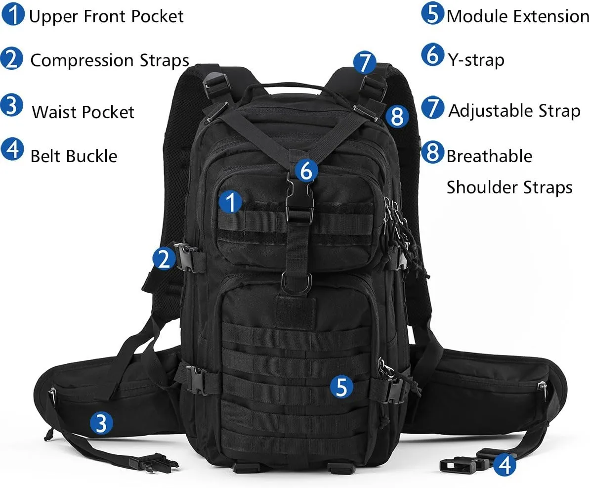 Men Army Military Tactical Backpack Cf-134