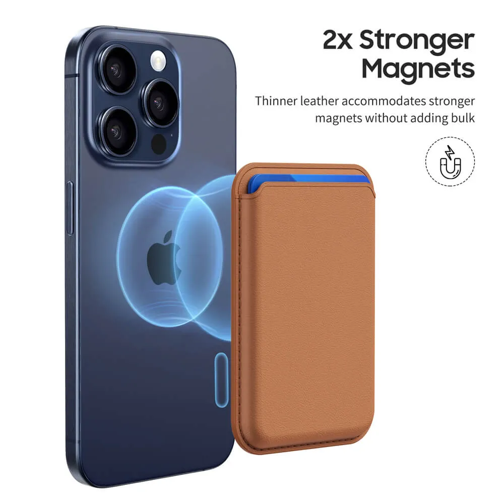 Meniscus Nebula | Leather Wallet with MagSafe