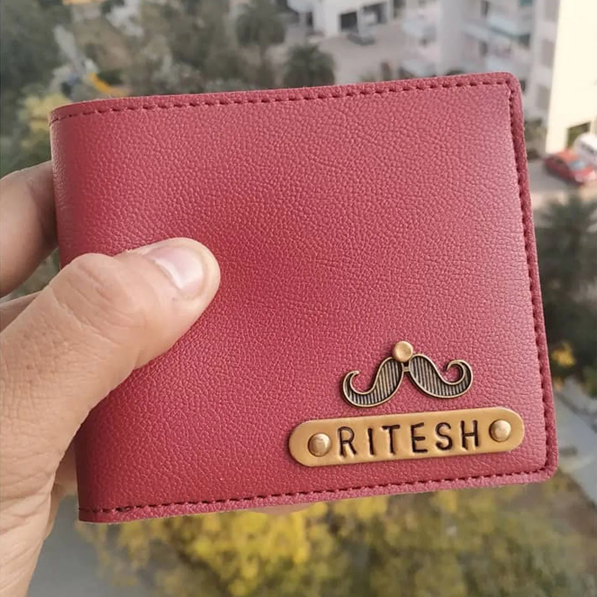 Mens Wallet (Wine)