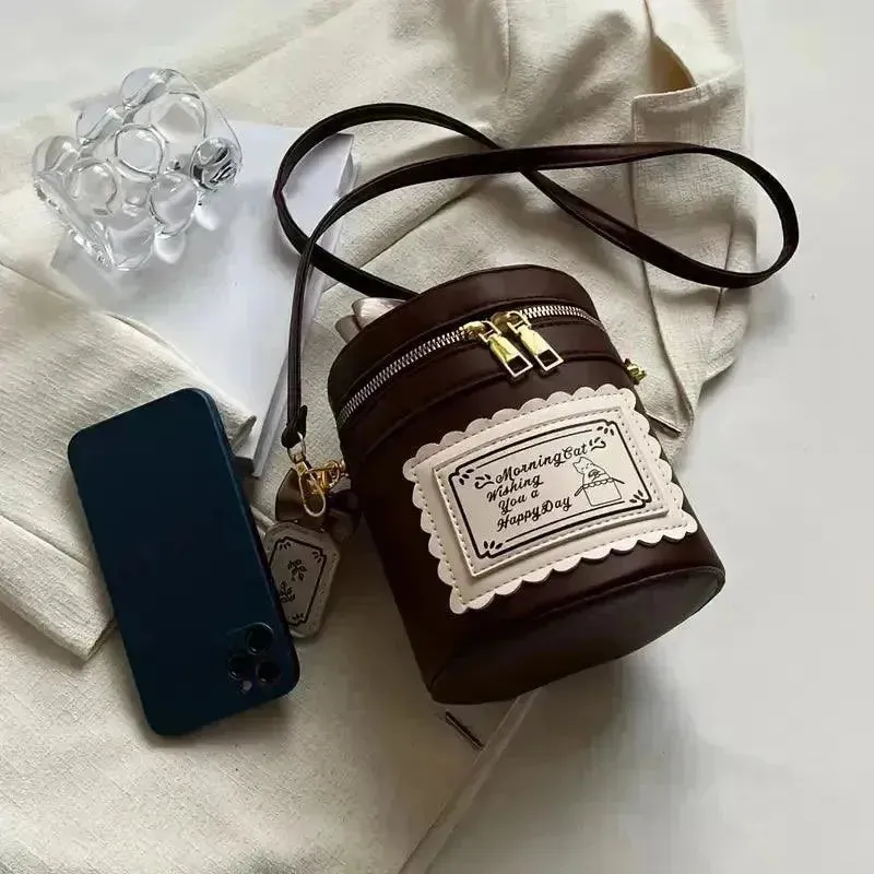 Mini Bucket Barrel Bag