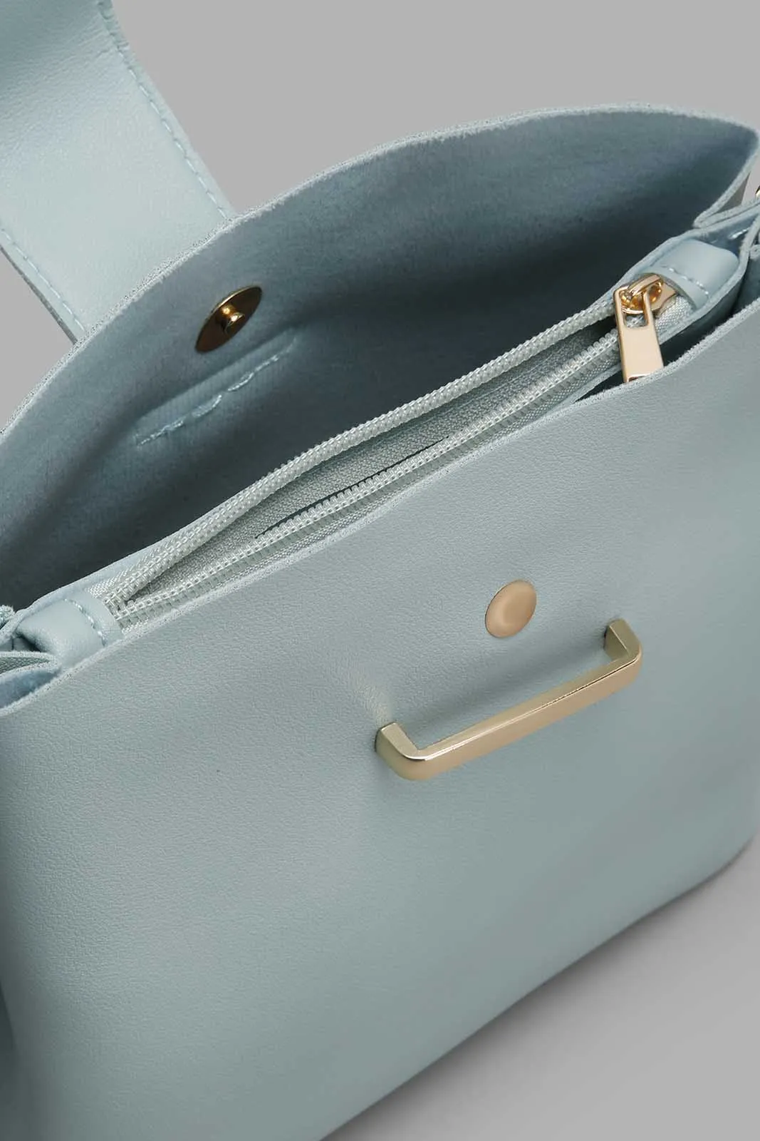 Mint Bucket Cross Body Bag