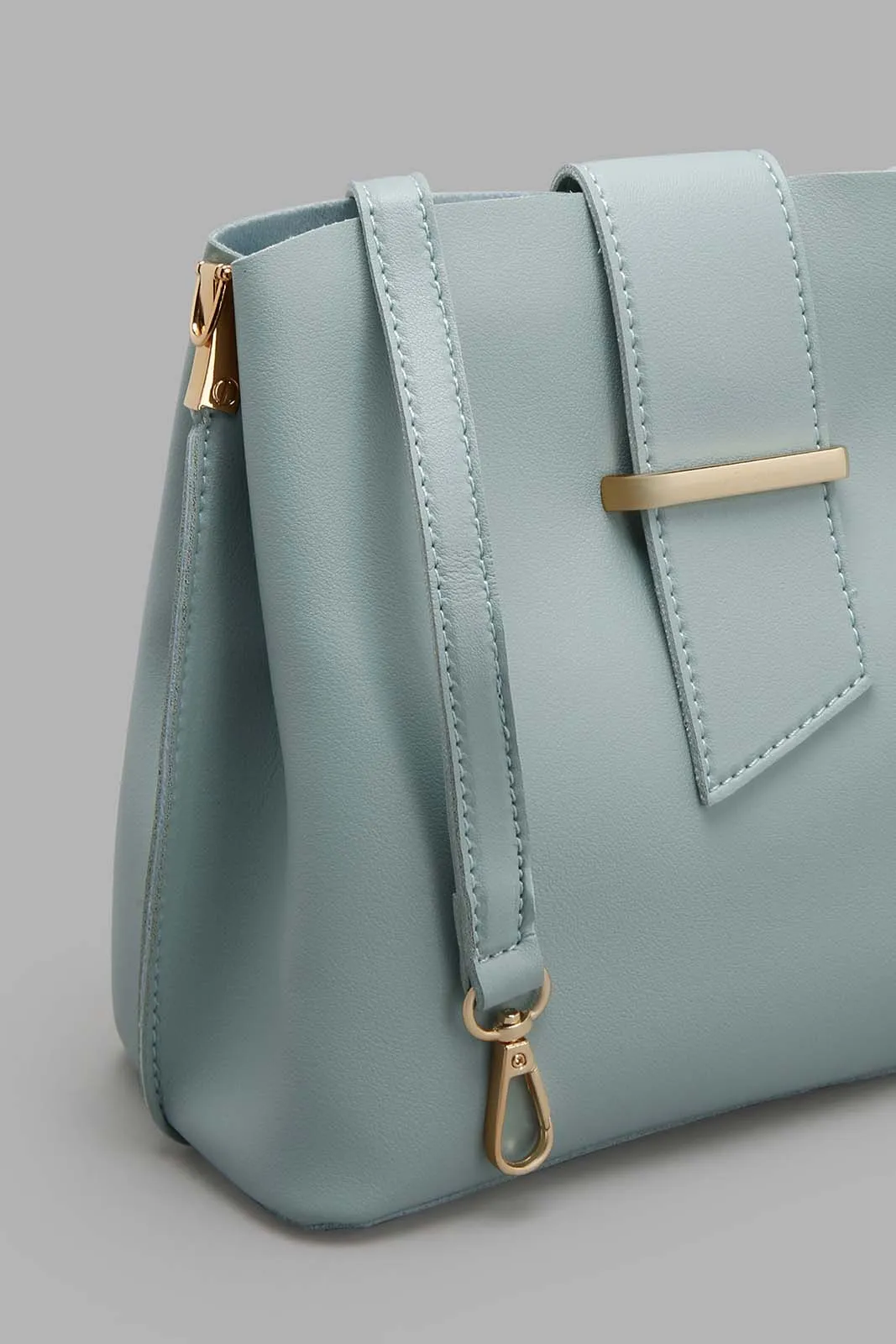Mint Bucket Cross Body Bag
