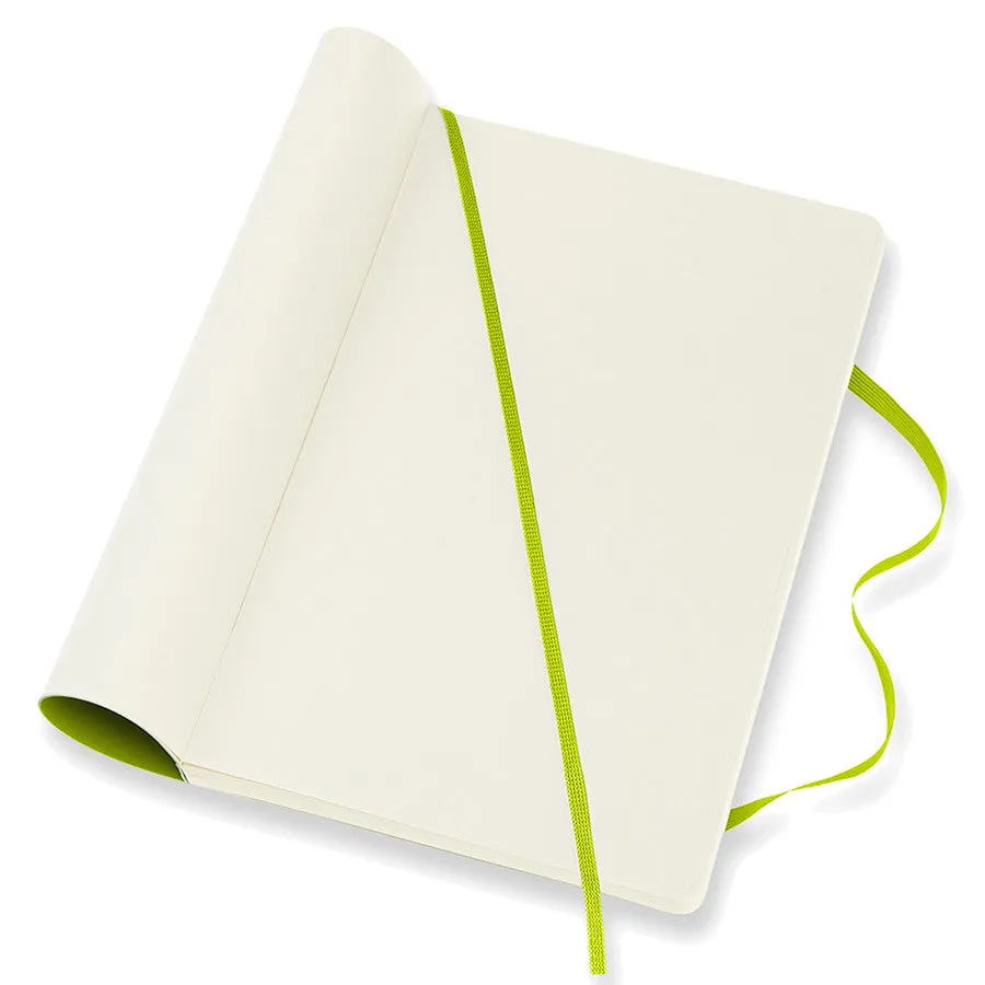 Moleskine Classic Collection Softcover Large Notebook Lemon Green