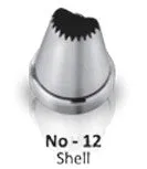 Noor Icing Nozzle | Shell | No. 12