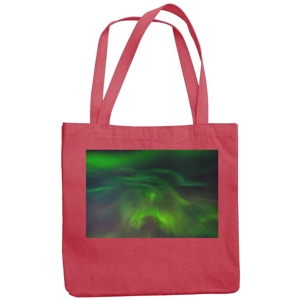 Overhead Aurora Canvas Tote Bag