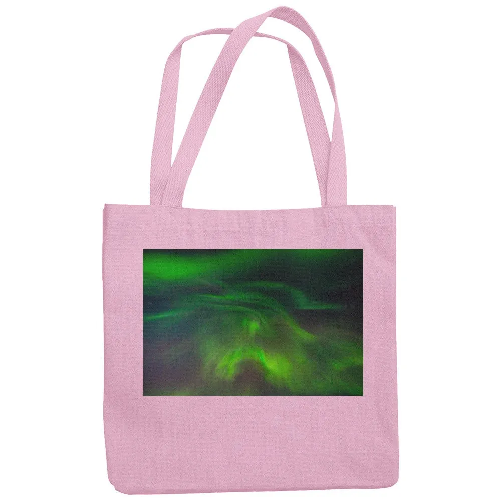 Overhead Aurora Canvas Tote Bag