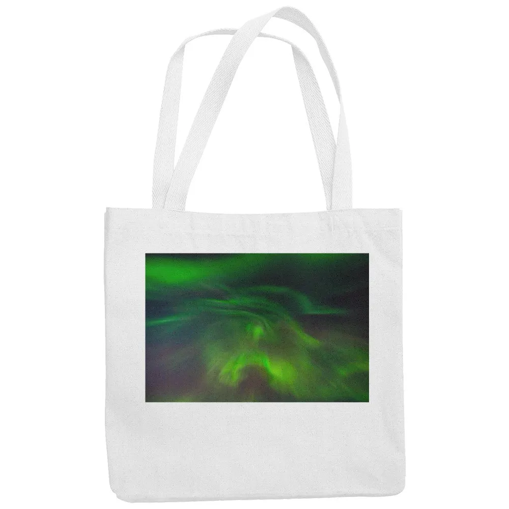 Overhead Aurora Canvas Tote Bag