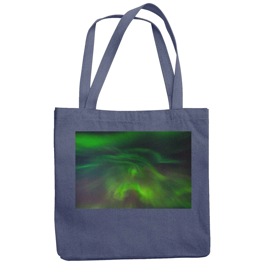 Overhead Aurora Canvas Tote Bag