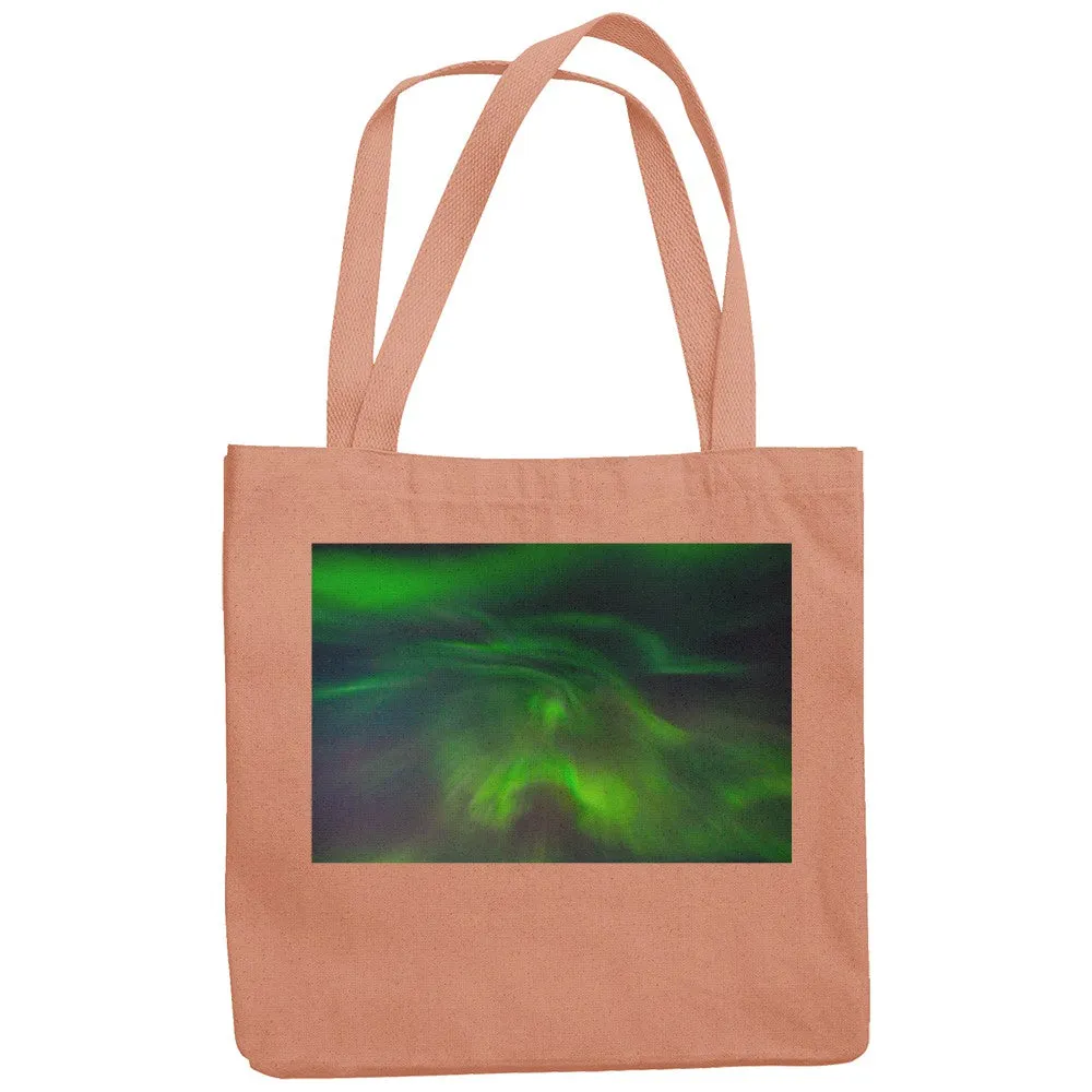 Overhead Aurora Canvas Tote Bag