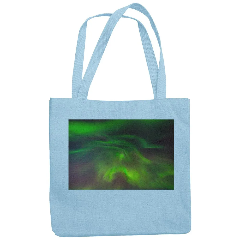 Overhead Aurora Canvas Tote Bag