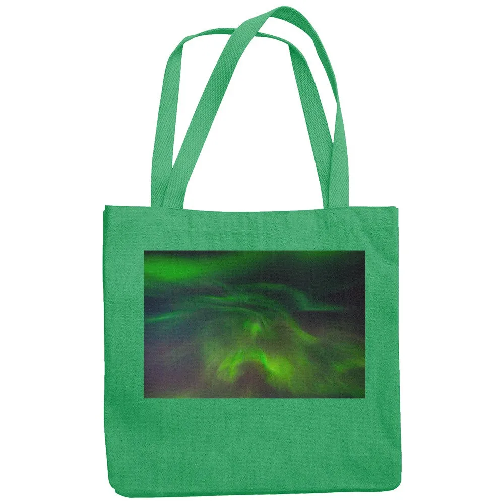 Overhead Aurora Canvas Tote Bag