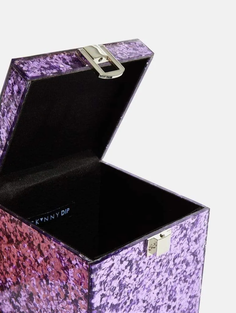 Pia Glitter Clutch Bag