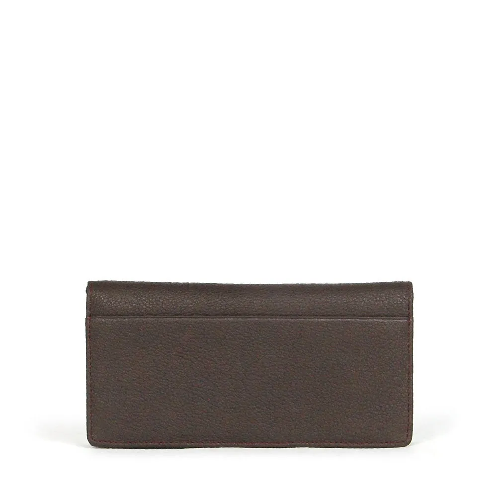 Picard Buffalo Long Leather Wallet (Cafe-burgundy)