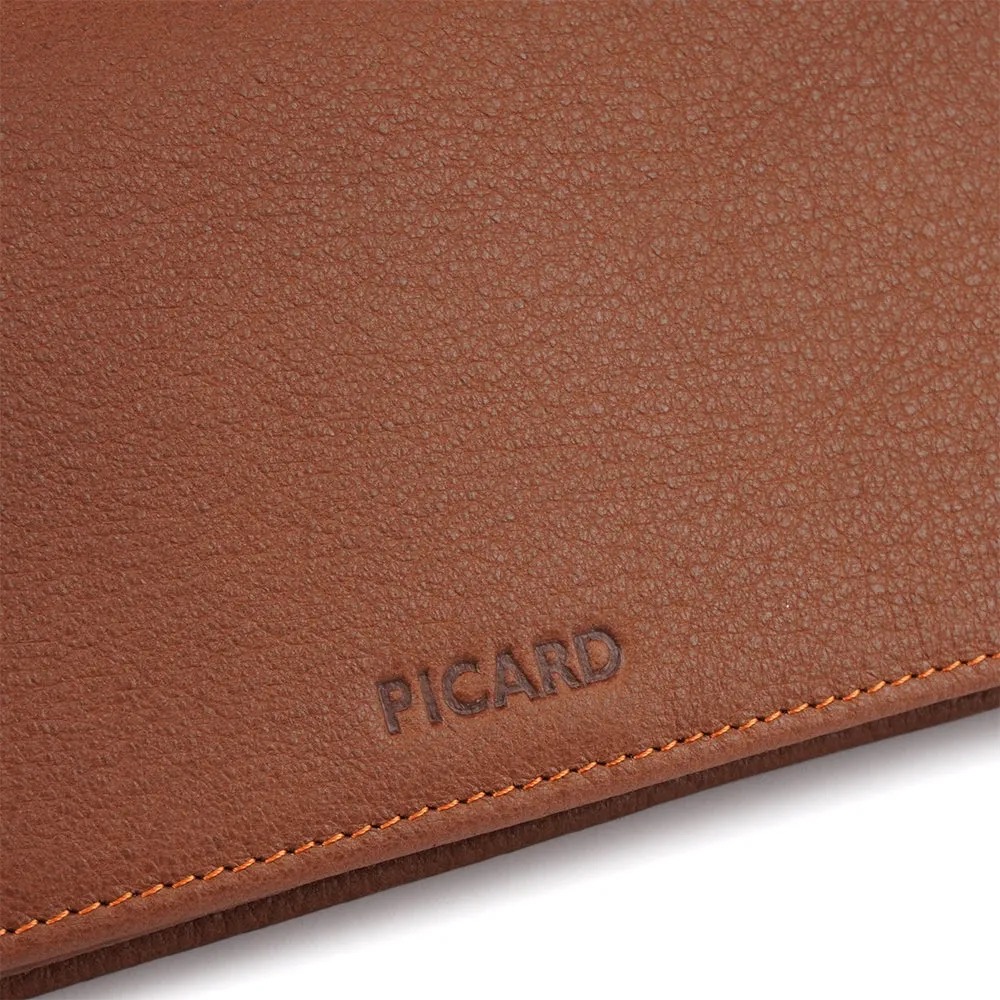 Picard Buffalo Long Leather Wallet (Tan-orange)
