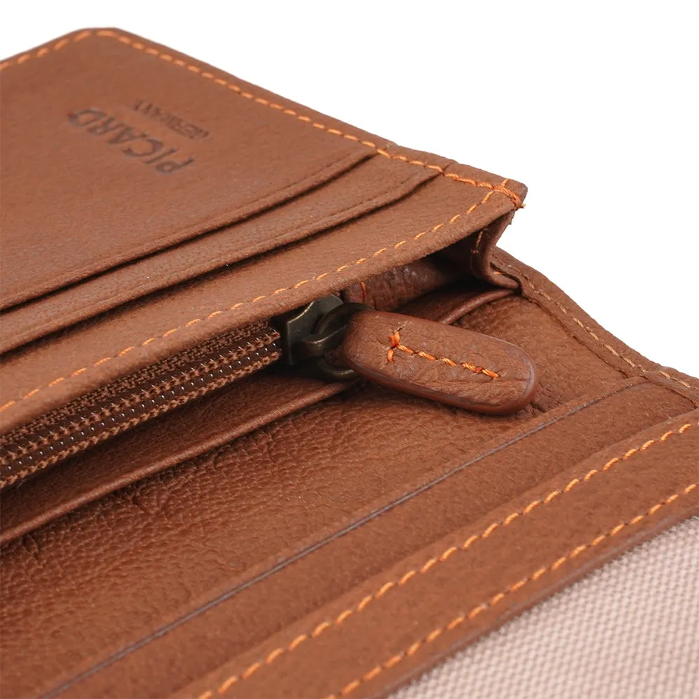 Picard Buffalo Long Leather Wallet (Tan-orange)