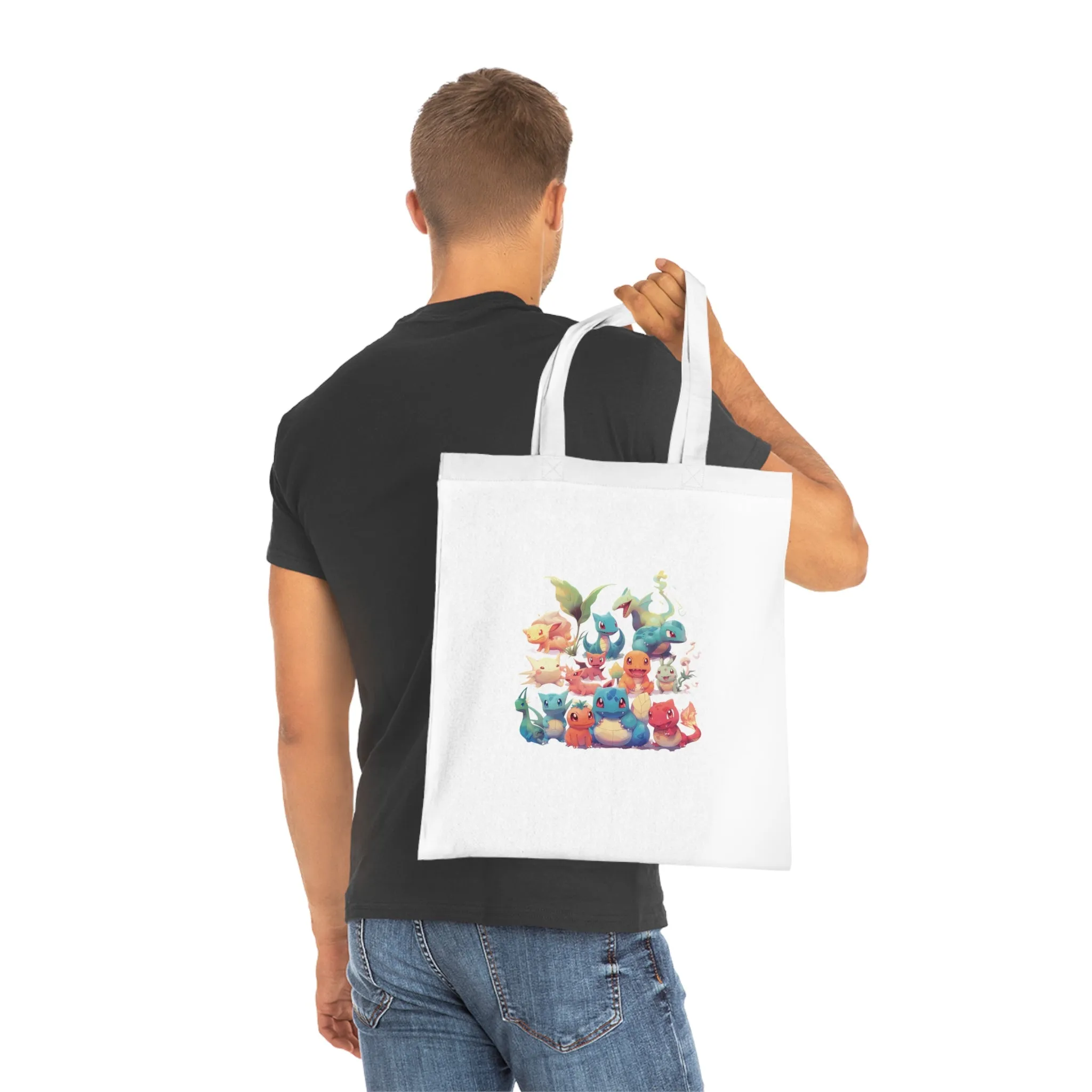 Pokémon Villa - Dragon Type Printed Canvas Tote Bag