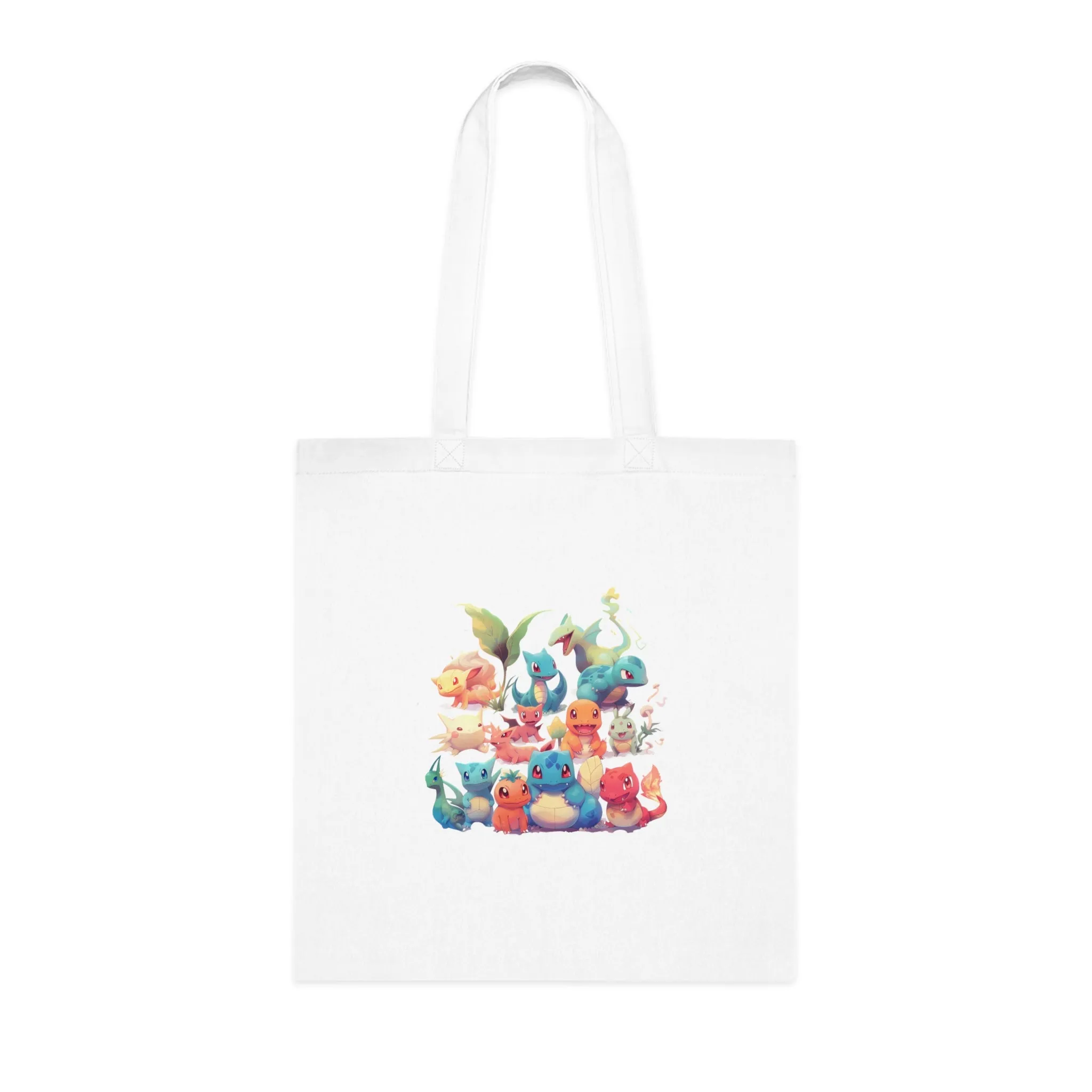 Pokémon Villa - Dragon Type Printed Canvas Tote Bag