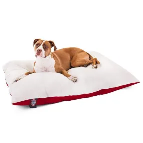 Poly/Cotton Sherpa Pillow Dog Bed