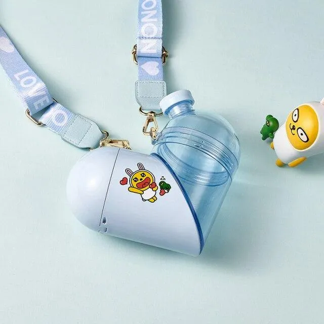 Portable Heart Shaped Storage Mug