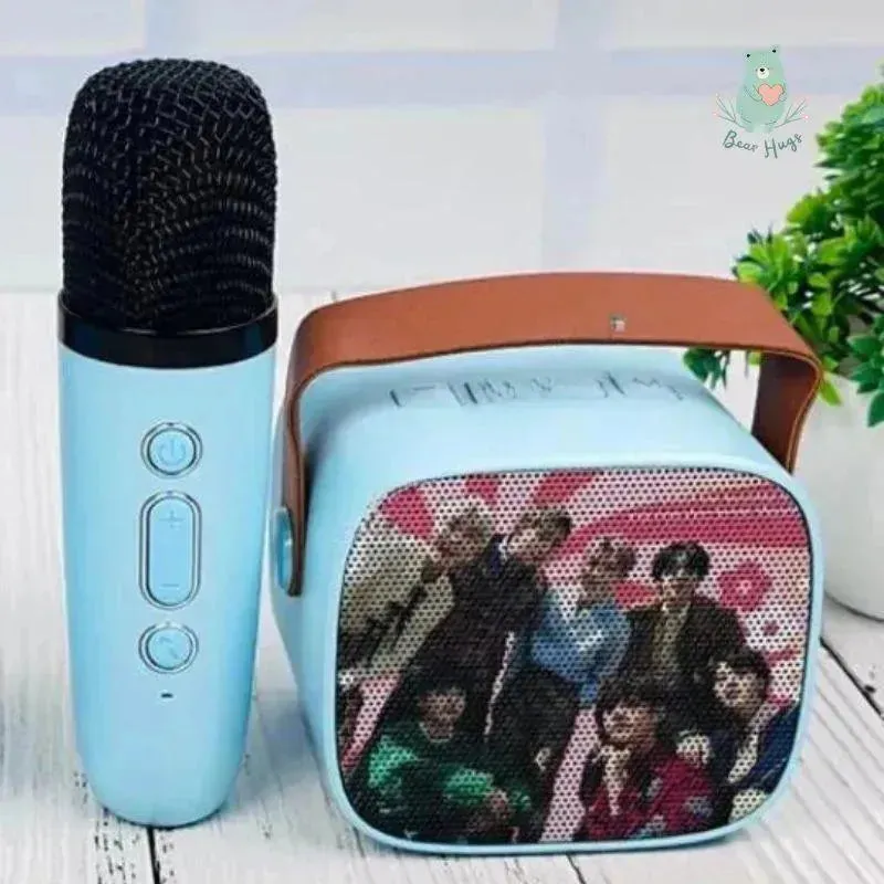 Portable Mini Karaoke Speaker and Mic