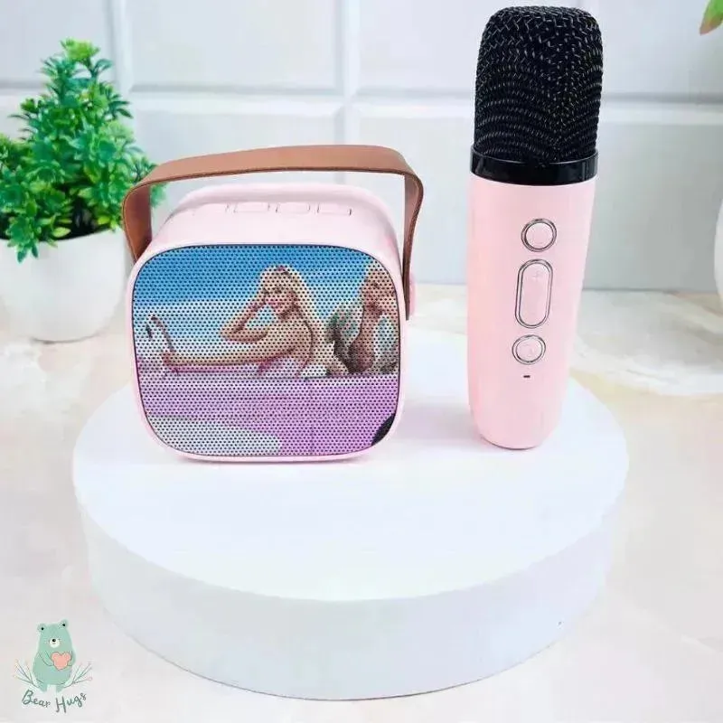 Portable Mini Karaoke Speaker and Mic