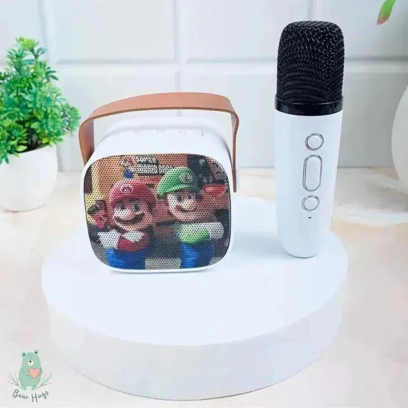 Portable Mini Karaoke Speaker and Mic