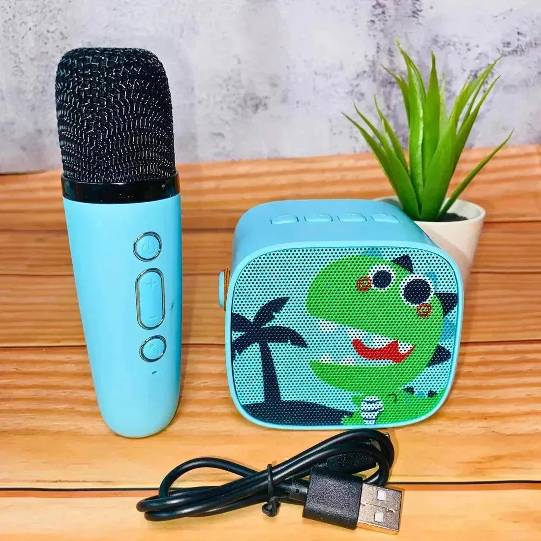 Portable Mini Karaoke Speaker and Mic