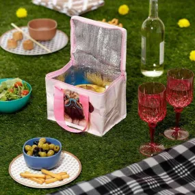 Pug Dog Cooler Lunch Bag - Summer Beach - Picnic  Bags