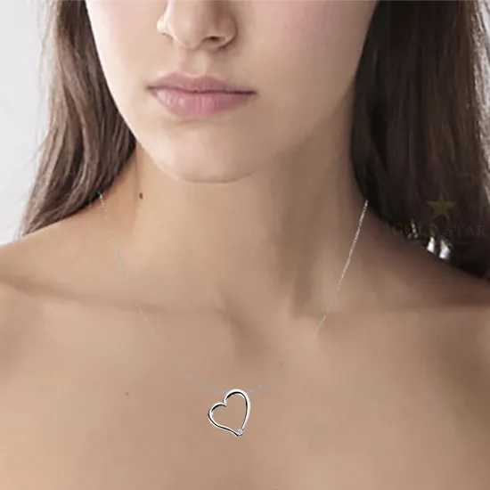 "AMOUR"  CANADIAN DIAMOND PENDANT