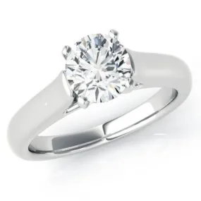 "CANADIAN ROCKS" DIAMOND SOLITAIRE RING