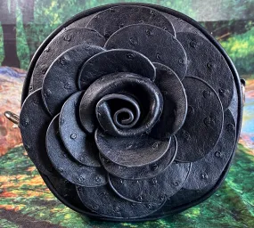 Round Flower Shoulder Bag
