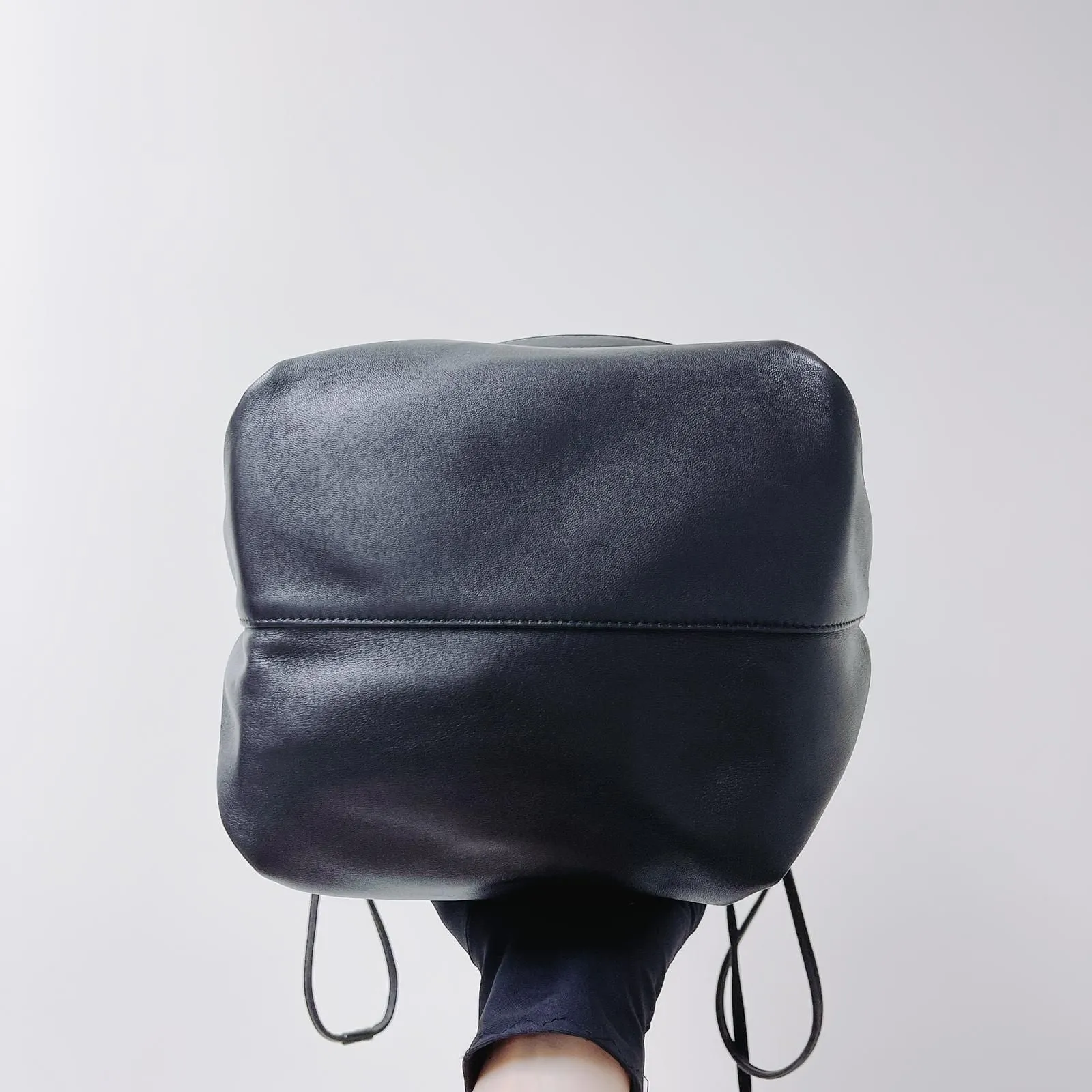Saint Laurent Ysl Teddy Bucket Bag With Pouch