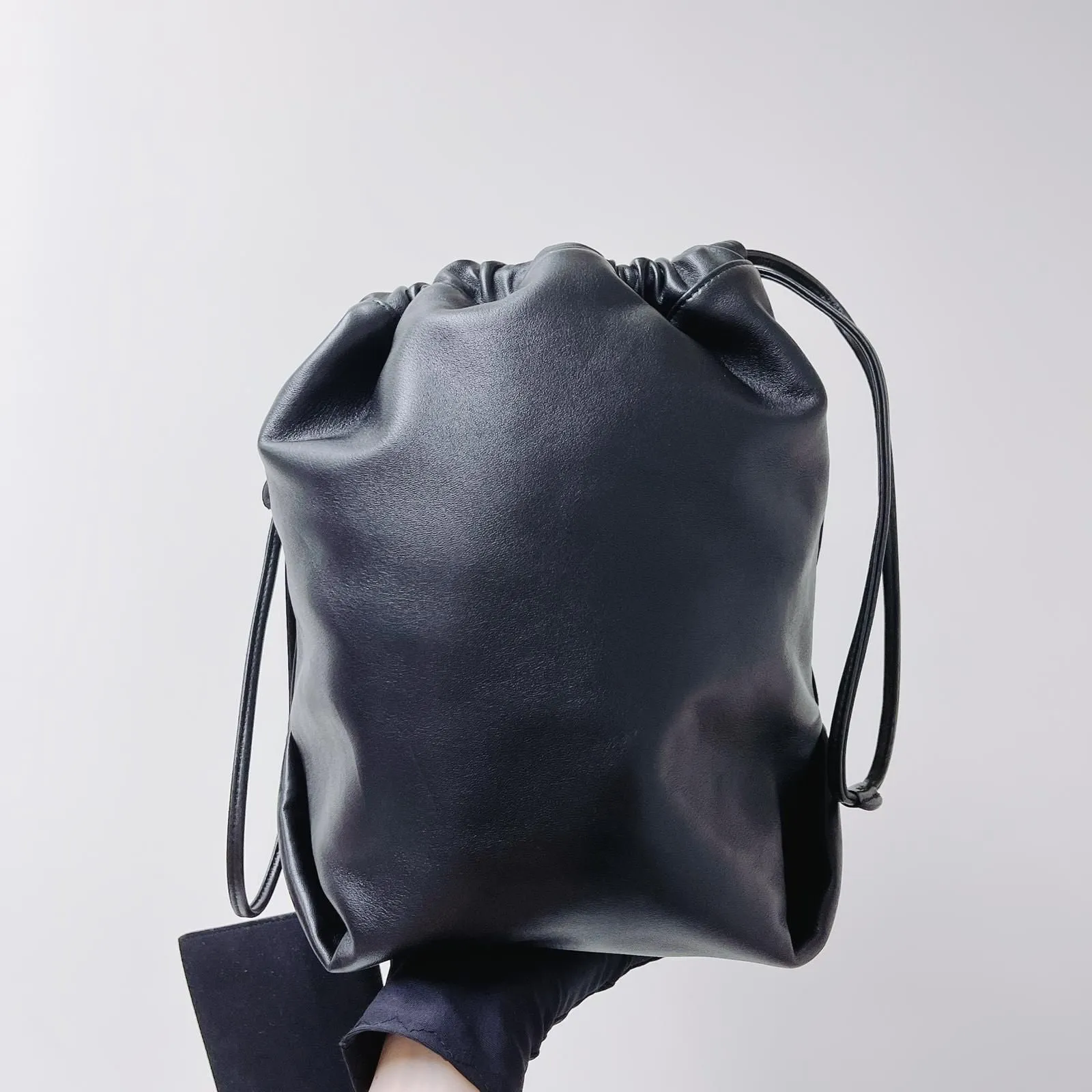 Saint Laurent Ysl Teddy Bucket Bag With Pouch