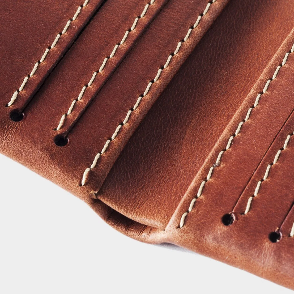 Slim Leather Wallet Costa Rica - Roasted