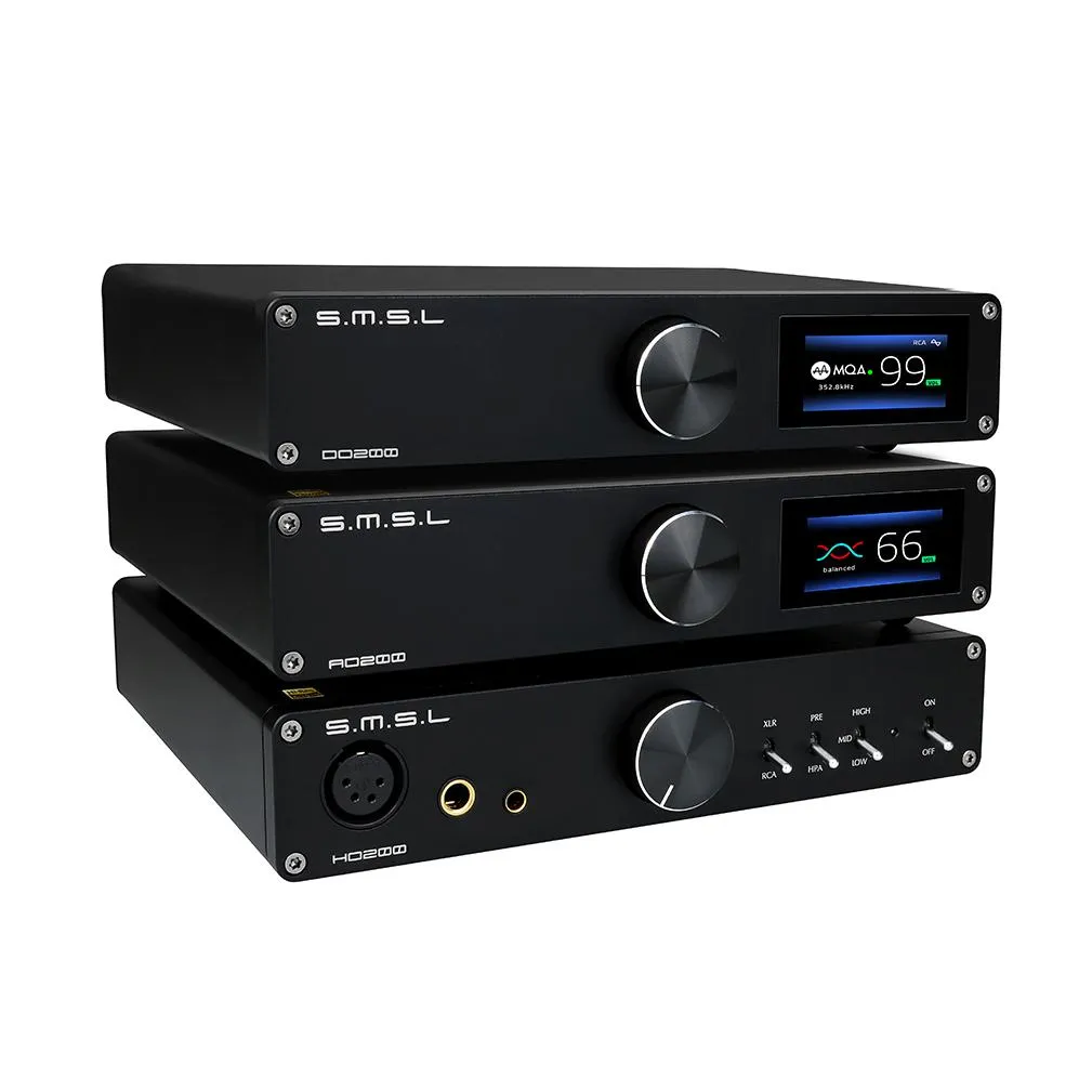 SMSL DO200 DAC   HO200 HPA   AO200 DPA  Cables