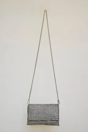The Metallic Clutch in Silver