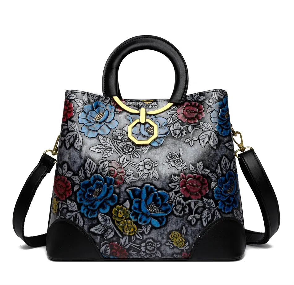 VANDERWAH Women's 2024 Fashion Microfiber Leather Crossbody Bucket Bag.