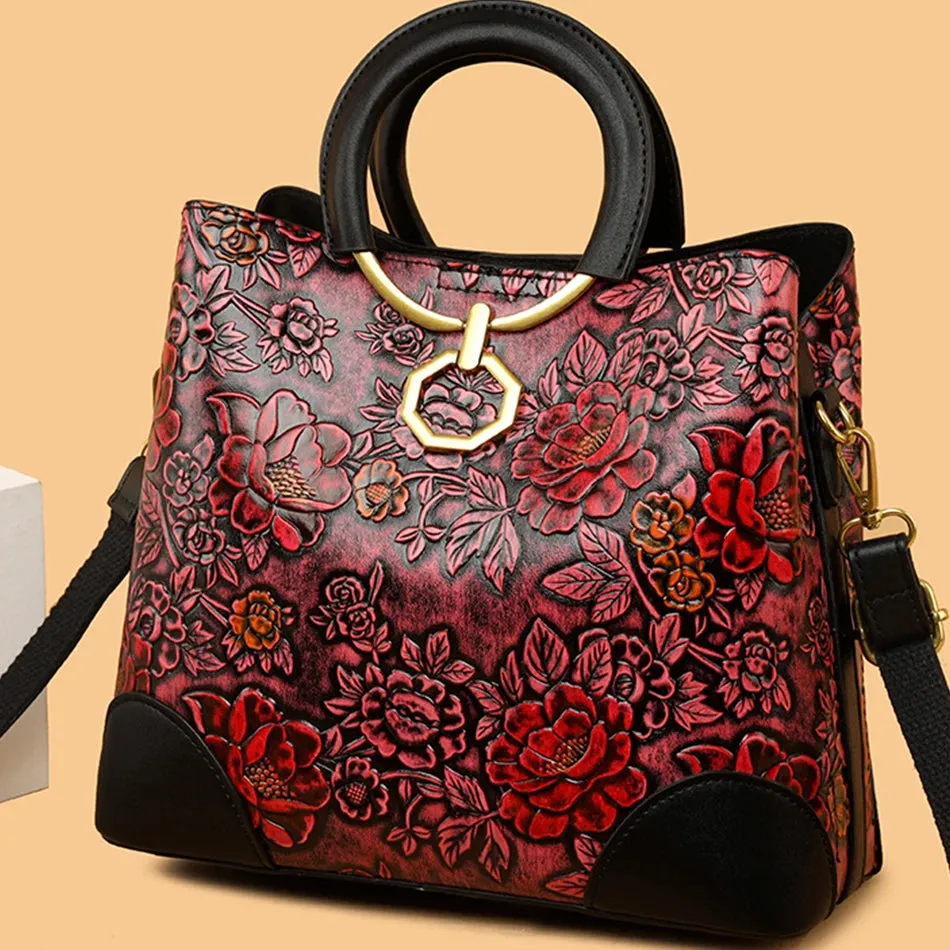 VANDERWAH Women's 2024 Fashion Microfiber Leather Crossbody Bucket Bag.