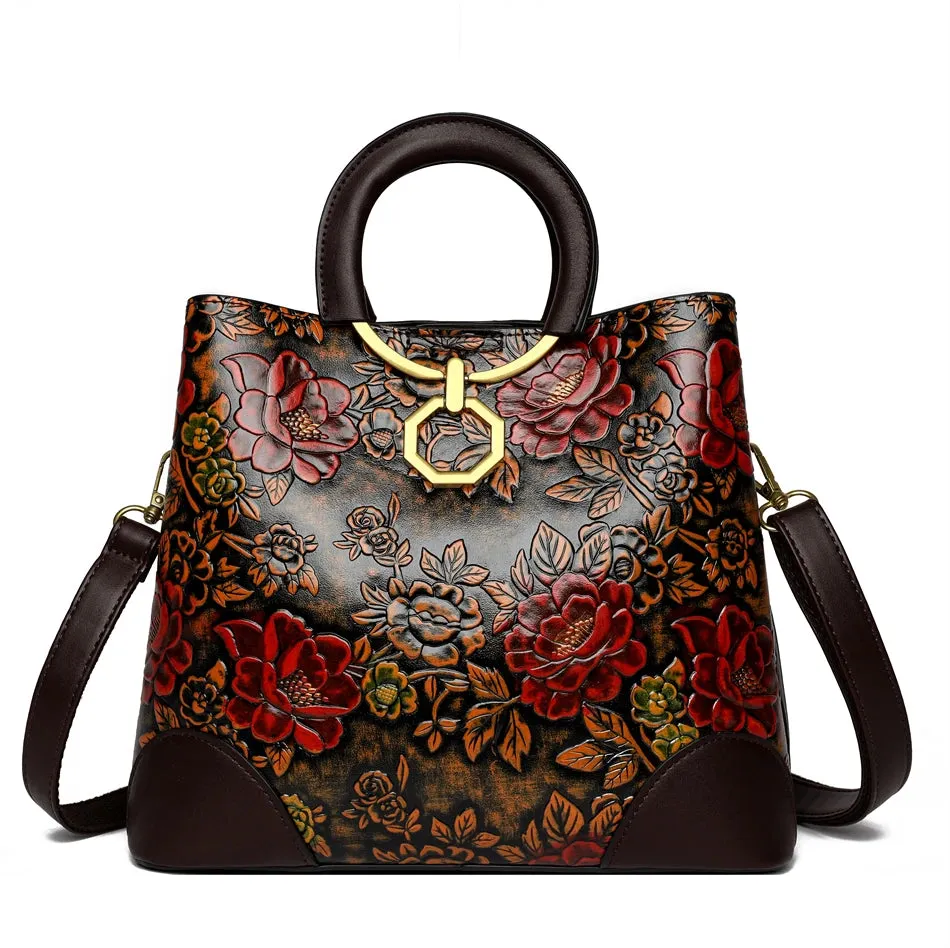 VANDERWAH Women's 2024 Fashion Microfiber Leather Crossbody Bucket Bag.