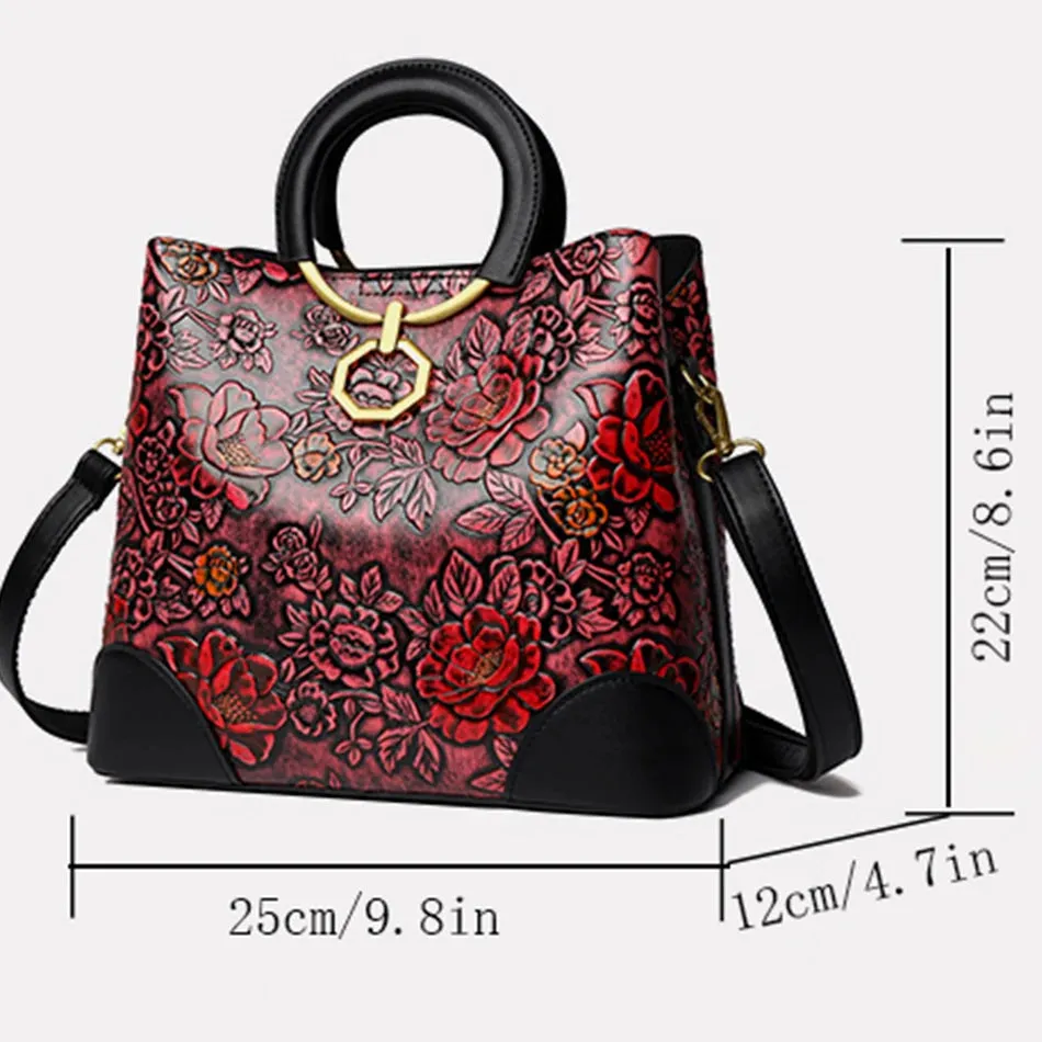 VANDERWAH Women's 2024 Fashion Microfiber Leather Crossbody Bucket Bag.