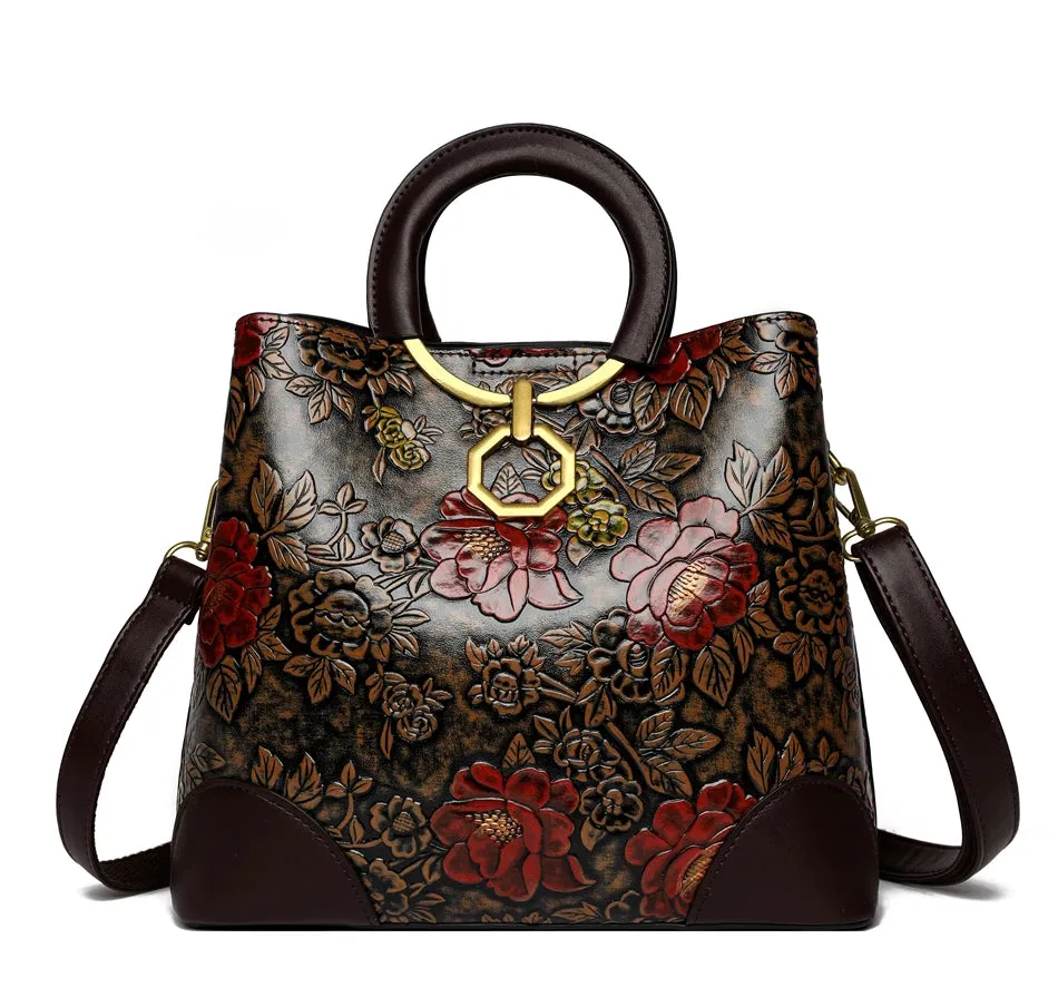 VANDERWAH Women's 2024 Fashion Microfiber Leather Crossbody Bucket Bag.