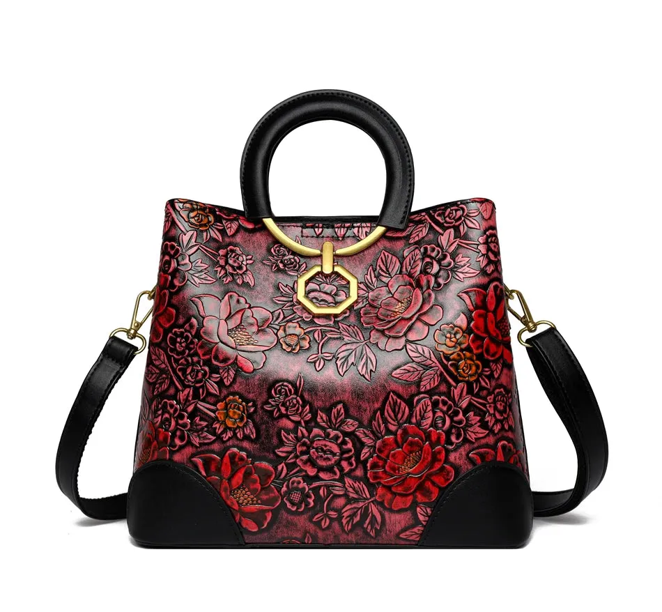 VANDERWAH Women's 2024 Fashion Microfiber Leather Crossbody Bucket Bag.