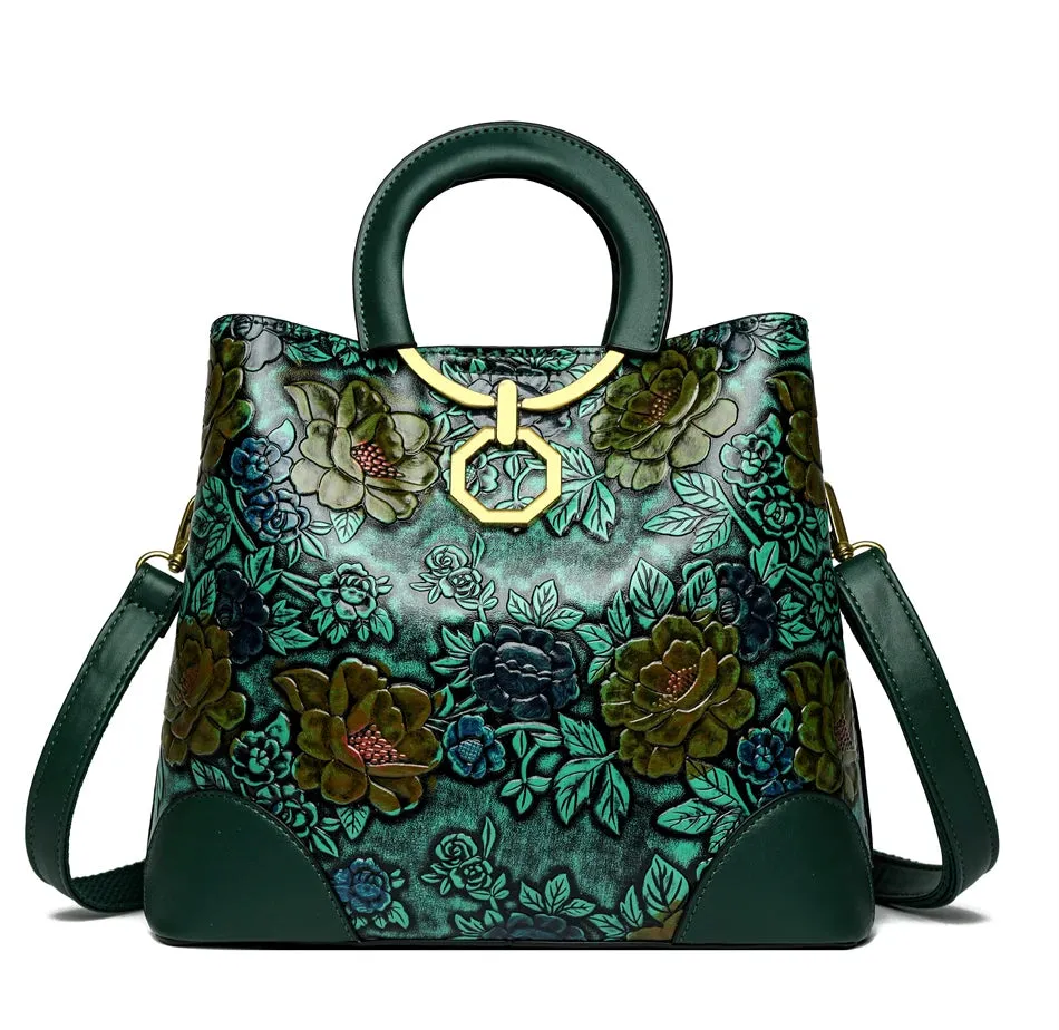 VANDERWAH Women's 2024 Fashion Microfiber Leather Crossbody Bucket Bag.