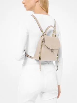 Viv Extra-Small Pebbled Leather Backpack