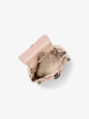 Viv Extra-Small Pebbled Leather Backpack