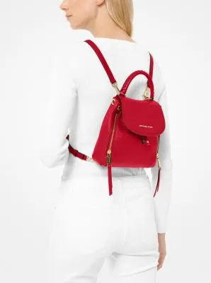Viv Extra-Small Pebbled Leather Backpack