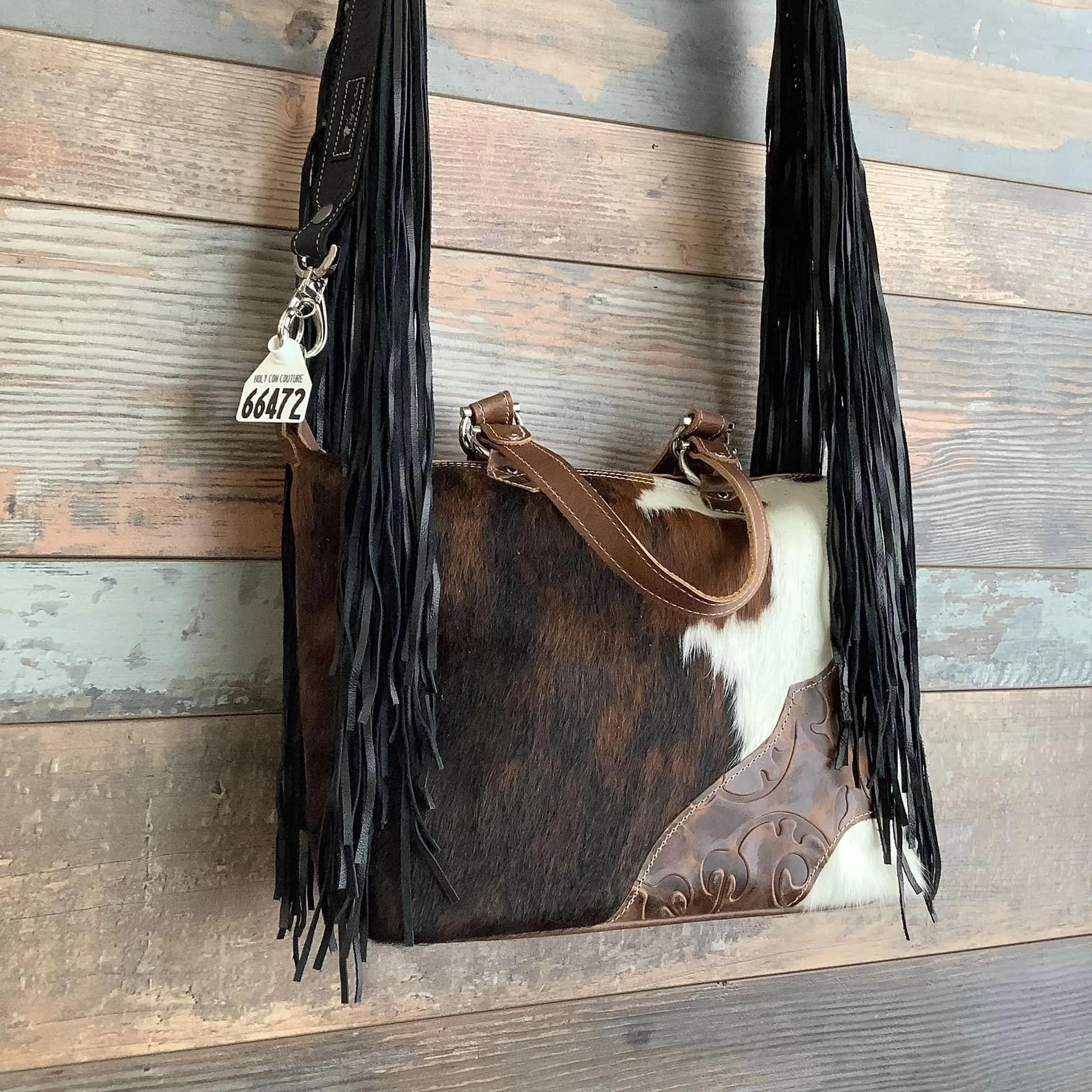 Western Mini Leather Fringe Strap 36" #66472